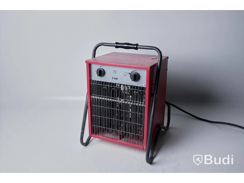 Värmefläkt 9 kW med förlängningskabel