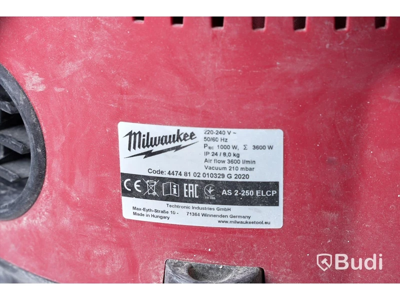Grovdammsugare – Milwaukee