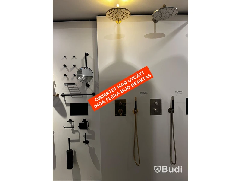 Tapwell BOX inbyggnadsdusch mässing (Obs! Behöver kompletteras)