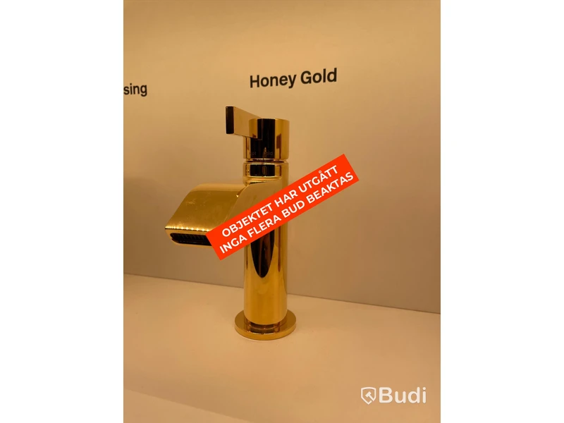 Tvättblandare Tapwell  arm071 Honey Gold Nypris ca 4000 kr