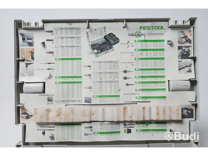 Borr och bits - Festool Centrotec set