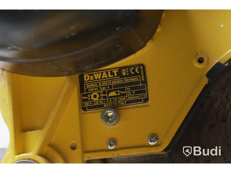 Klyvsåg - Dewalt DW 742