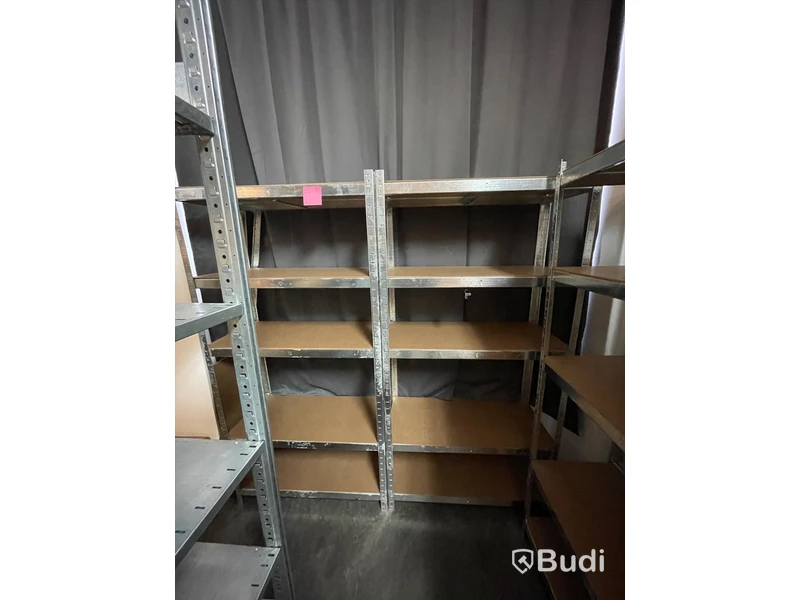4st Lagerhyllor Mått ca B90 x H180 x D40 cm/hylla