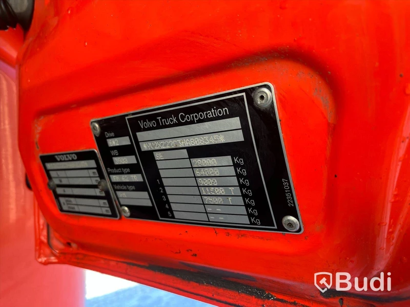 Tippbil Volvo FMX 410 6x2  - 2017 Dumper Sörling Ilsbo