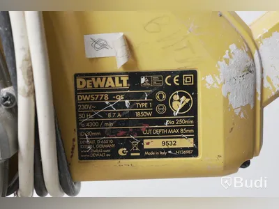Kap- och gersåg - Dewalt DWS778 - qs