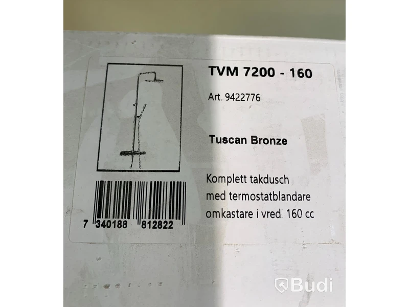 Takduschset, Tapwell TVM 7200 Edition 2 160, Brons, - Nypris ca 13000kr