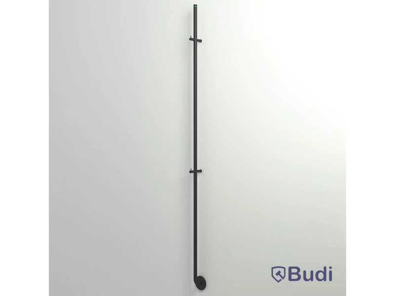 Handdukstork - INR Line Towel Dryer 1750mm Matte Black. Ny, Obruten förpackning. Nypris ca 3500kr