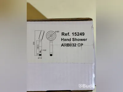 Handdusch, Tapwell ARB032 CP, Krom - Nypris ca 1000 kr