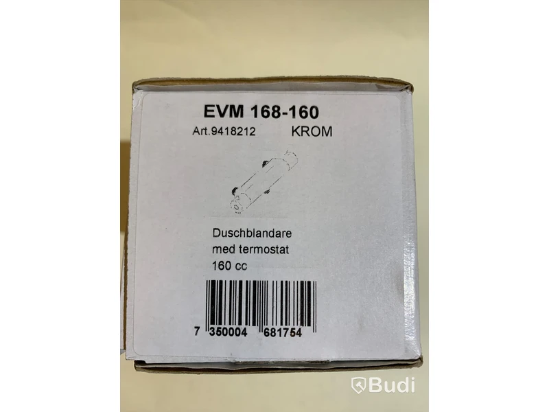 Duschblandare - Tapwell EVM 168-160, Krom - Nypris ca 3000 kr