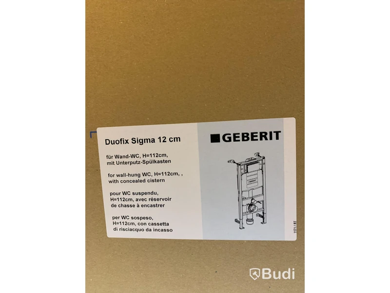 Geberit, Duofix Sigma 12 cm - Nypris ca 4000 kr