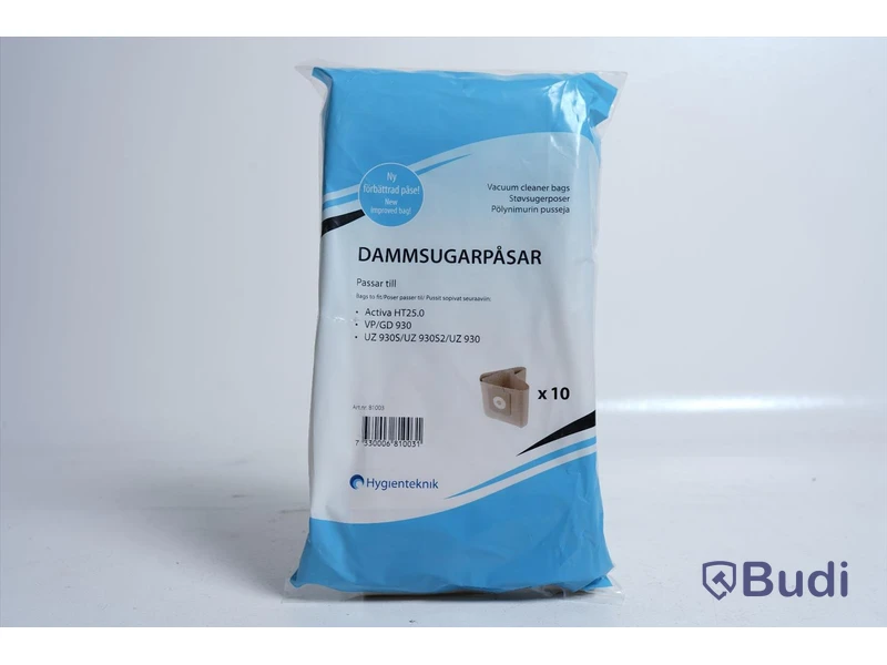 Filter och dammsugarpåsar