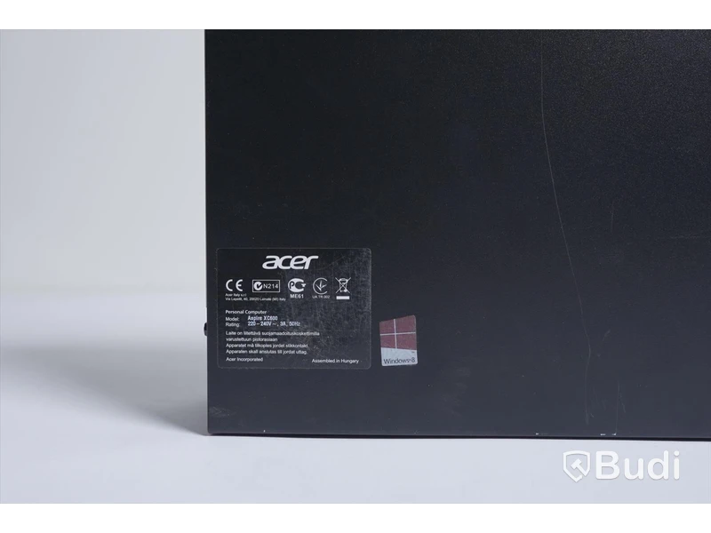 Dator - Acer Aspire XC600, OBS! Saknar Operativsystem och strömsladd