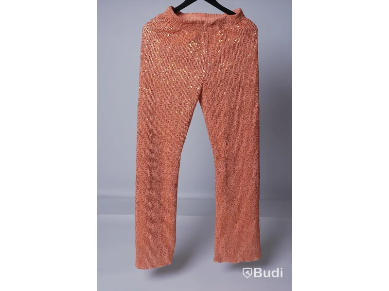 Byxor - Stine Goya, Markus Lurex Sleek Orange Storlek S