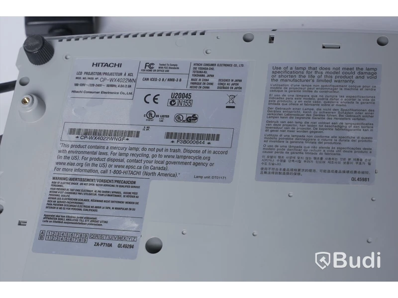 Projektor - Hitachi CP-WX4022WN