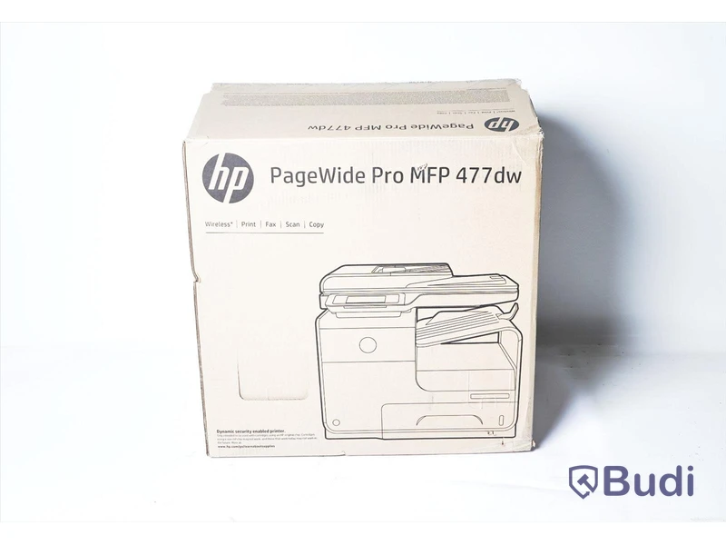 Skrivare - HP PageWide Pro MFP 477 dw, utan strömkabel.
