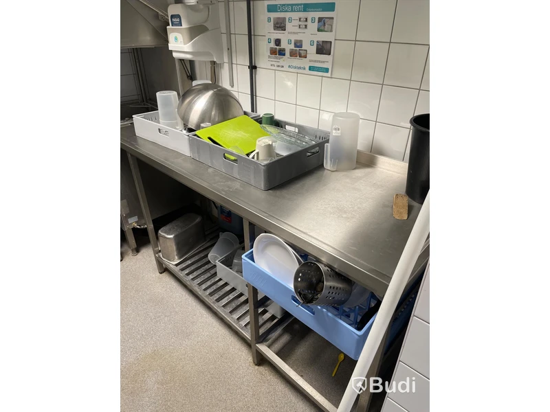Rostfri Inmatningsbänk