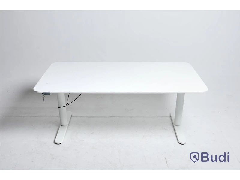 Höj och sänkbart skrivbord - Ikea Bekant Vit 160x80cm