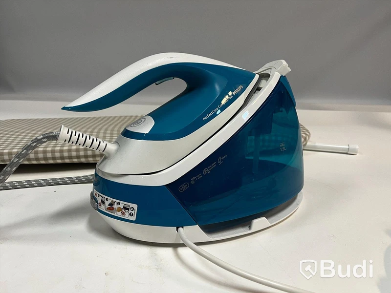 Ångstrykjärn (Philips) med strykbräda (IKEA)- PHILIPS GC7920/20 PerfectCare Compact Plus