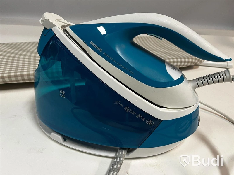 Ångstrykjärn (Philips) med strykbräda (IKEA)- PHILIPS GC7920/20 PerfectCare Compact Plus