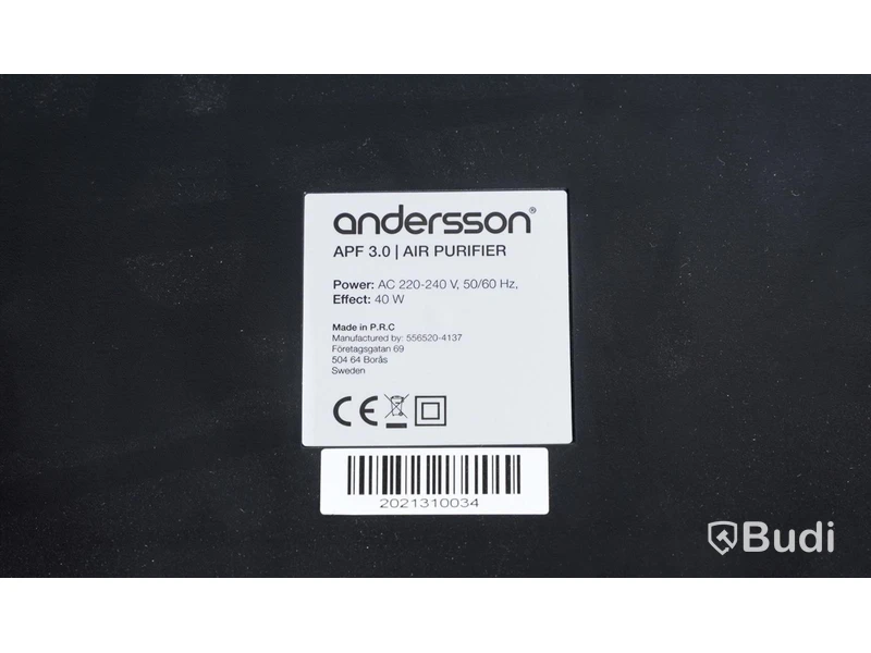 Luftrenare - Andersson APF 3.0 Air Purifier