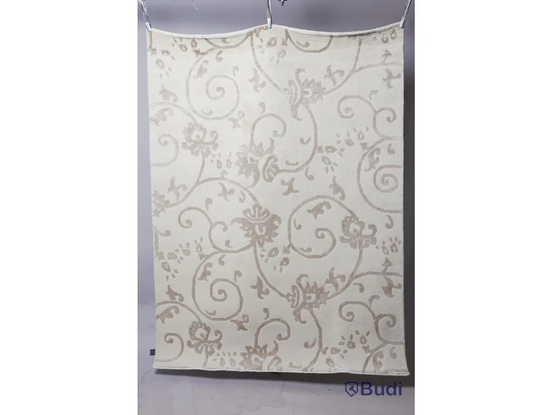 Matta - Axeco Handknuten Flower Beige 140x200