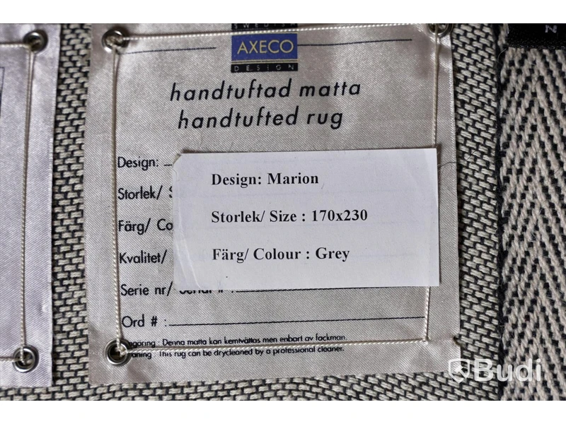 Matta - Axeco Handtuftad Marion Grey 170x230