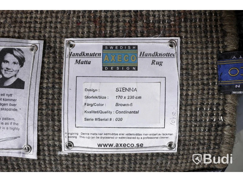 Matta - Axeco Handtuftad Sienna Brown 170x230