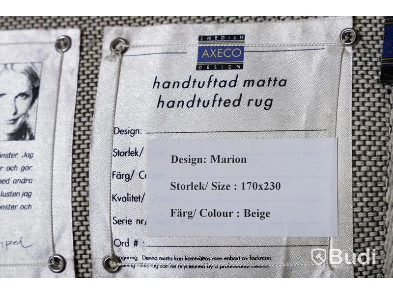 Matta - Axeco Handtuftad Marion Beige 170x230