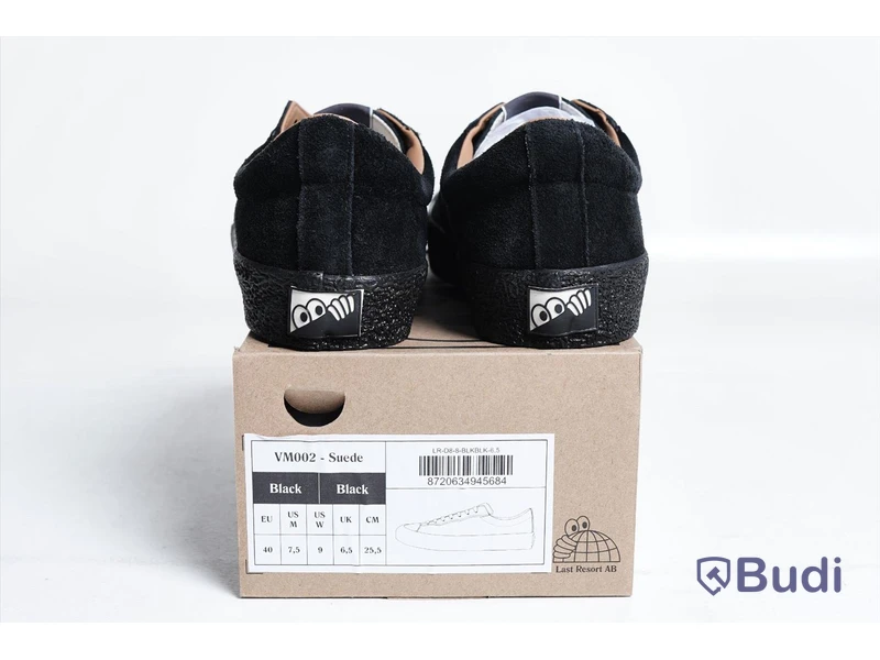 Sneakers - Last Resort, VM002 (Black Black) Suede - strl 40. Nypris 799:-