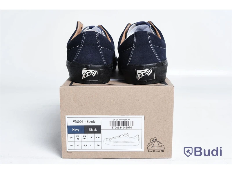 Sneakers - Last Resort, VM003 (Navy Black) Suede - strl 46. Nypris 799:-