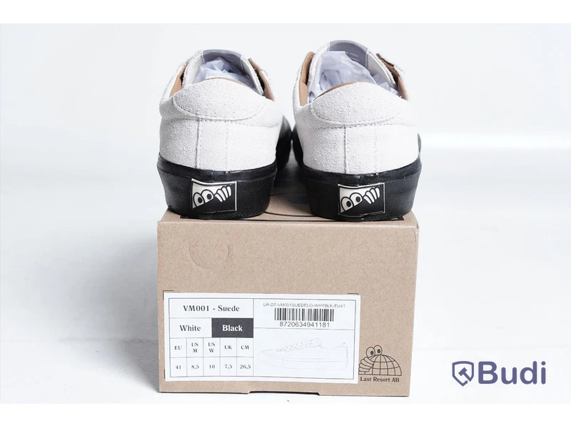 Sneakers - Last Resort, VM001 (White Black) Suede - strl 41. Nypris 799:-