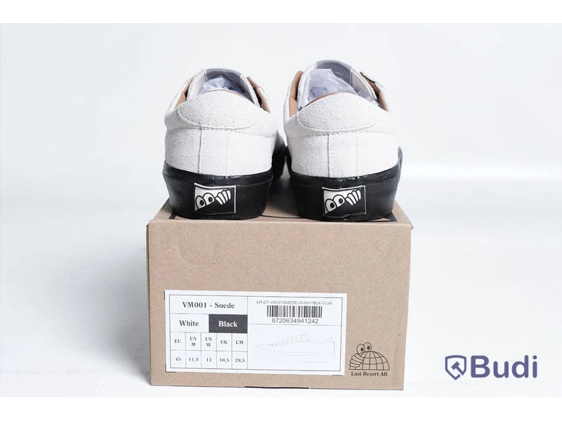 Sneakers - Last Resort, VM001 (White Black) Suede - strl 45. Nypris 799:-