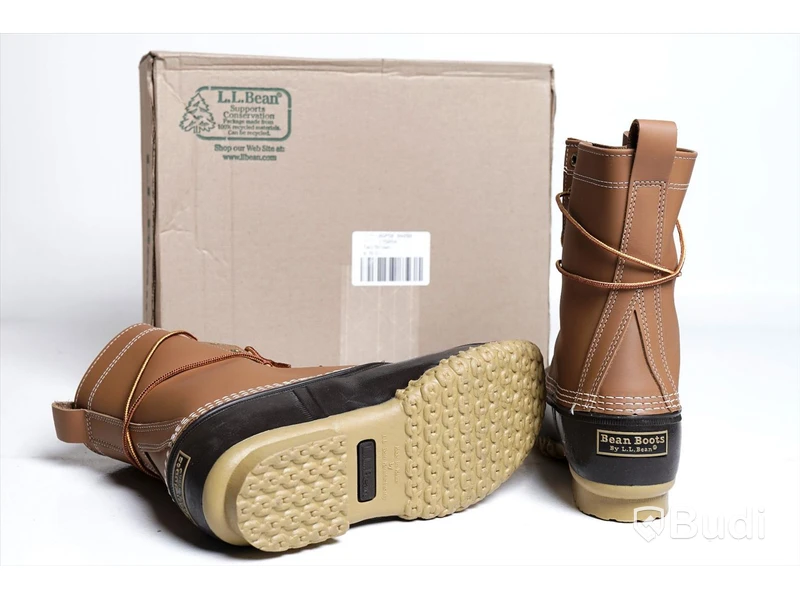 Kängor - L.L. BEAN, Bean Boots (Tan/brown) - strl 45. Nypris ca 2,119:-