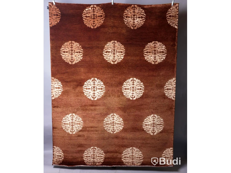 Matta - Axeco Handknuten Mahjong Rust 170x230