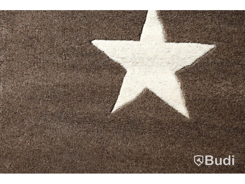 Matta - Handtuftad Star Beige 80x180
