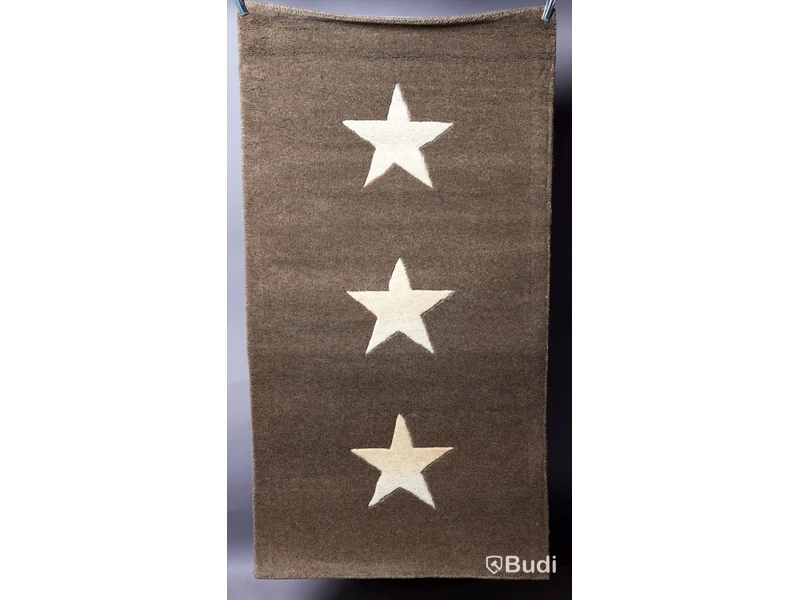 Matta - Handtuftad Star Beige 80x180