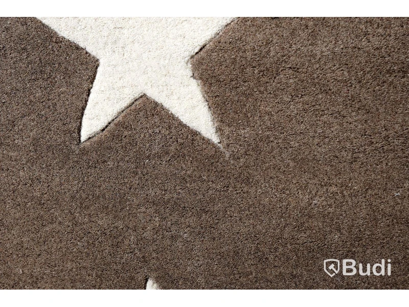 Matta - Handtuftad Star Beige 80x160