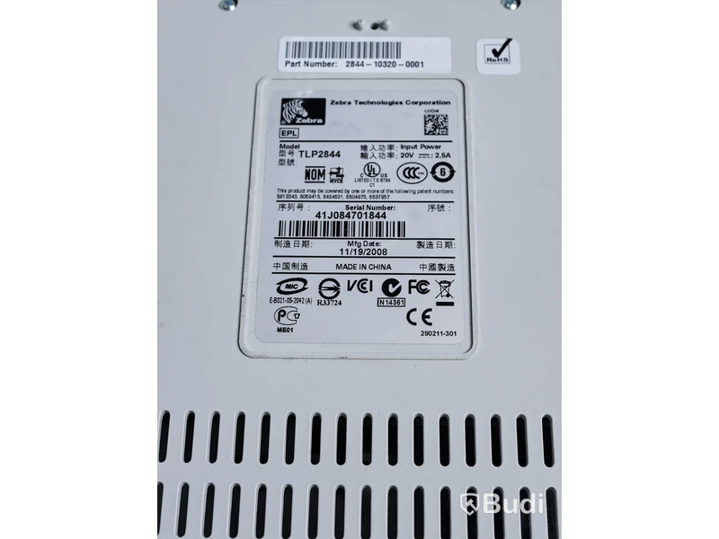 Kvittoskrivare - 2 st Zebra TLP2844 + 25 st Kvittorullar