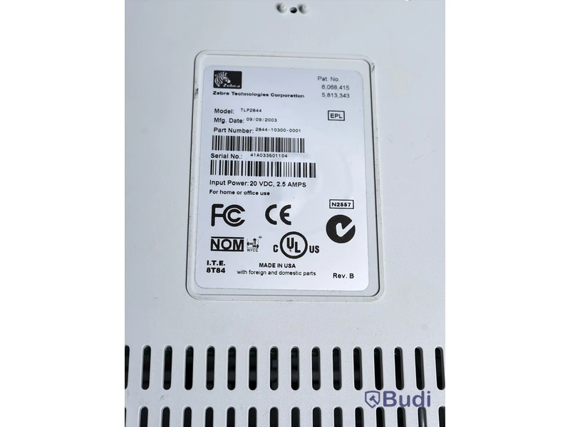 Kvittoskrivare - 2 st Zebra TLP2844 + 25 st Kvittorullar