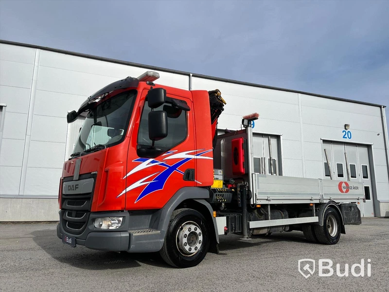 Lastbil DAF LF180 4x2 med Palfingerkran PK 7.501  | 2018 |