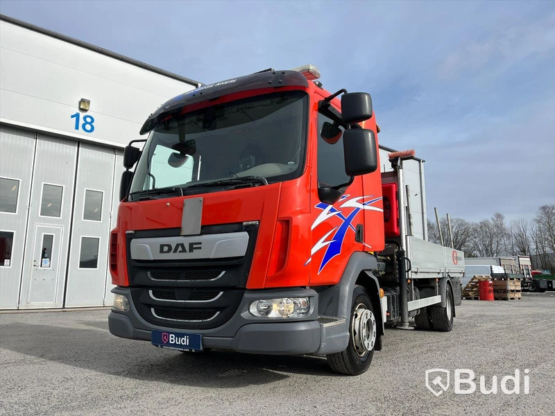 Lastbil DAF LF180 4x2 med Palfingerkran PK 7.501  | 2018 |