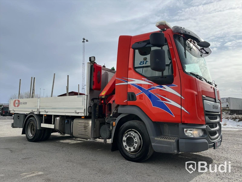 Lastbil DAF LF180 4x2 med Palfingerkran PK 7.501  | 2018 |