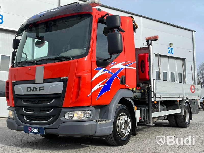Lastbil DAF LF180 4x2 med Palfingerkran PK 7.501  | 2018 |