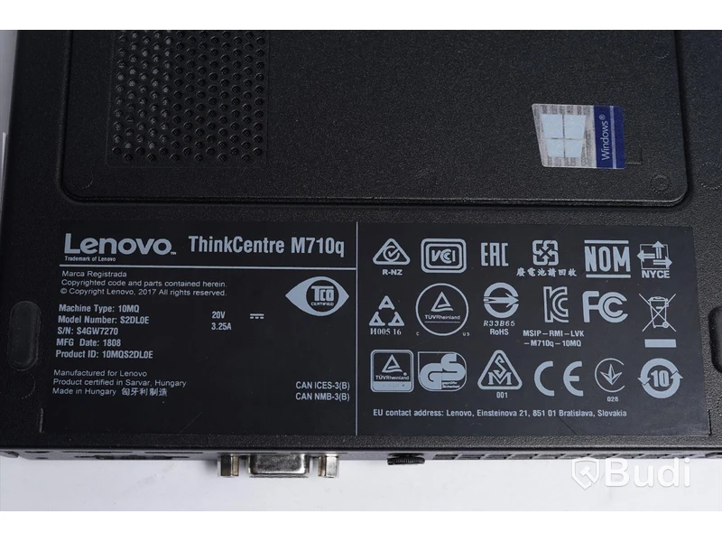 Dator - Lenovo Thinkcentre M710q OBS! Saknar strömkabel.