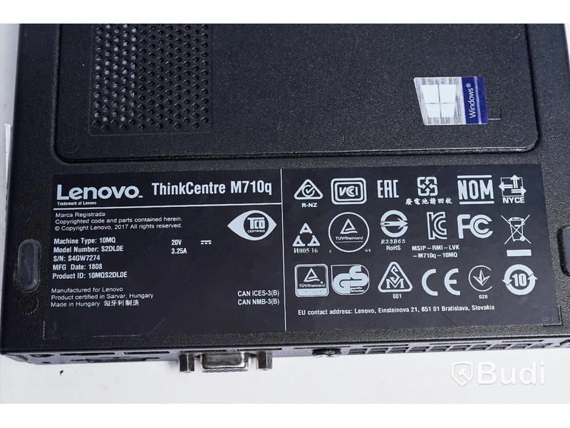 Dator - Lenovo Thinkcentre M710q OBS! Saknar strömkabel.