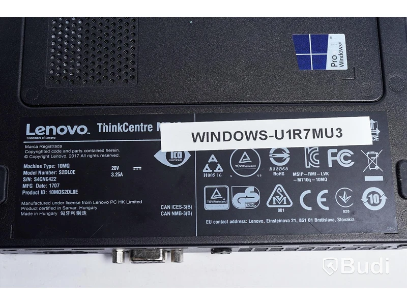 Dator - Lenovo Thinkcentre M710q OBS! Saknar strömkabel.