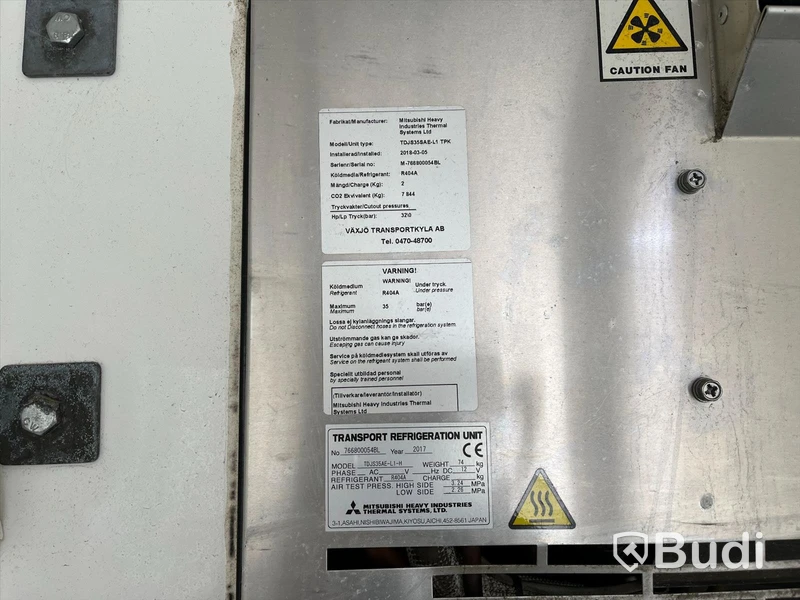 Lättlastbil Mercedes-Benz Sprinter 316 CDI | 2017 | kylaggregat | Automat
