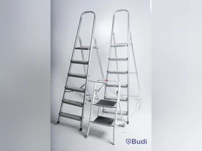 3 stegar olika storlekar