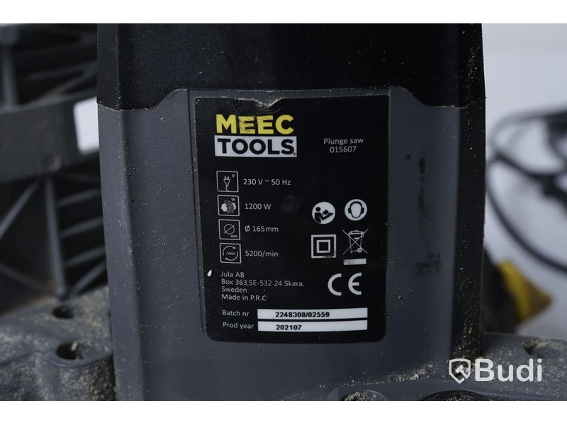 Cirkelsåg - Meec Tools Plunge Saw