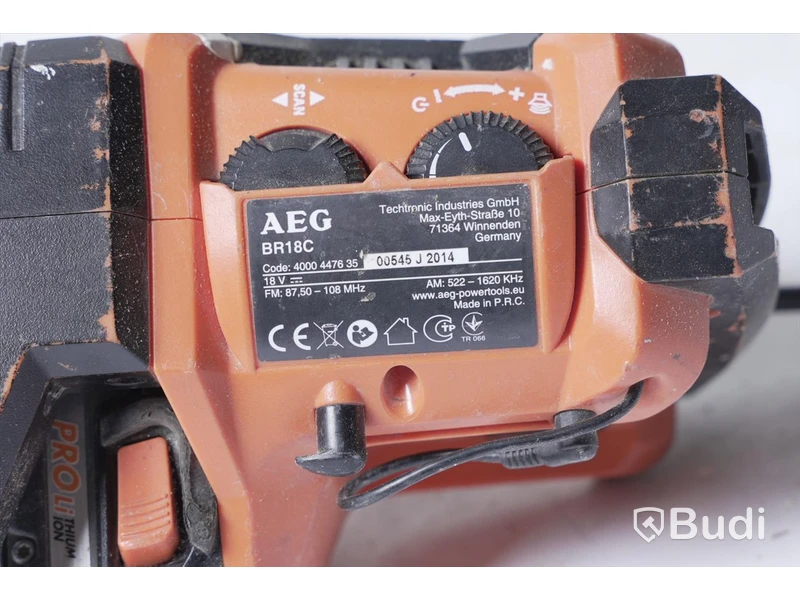 Radio - AEG BR18Cx4